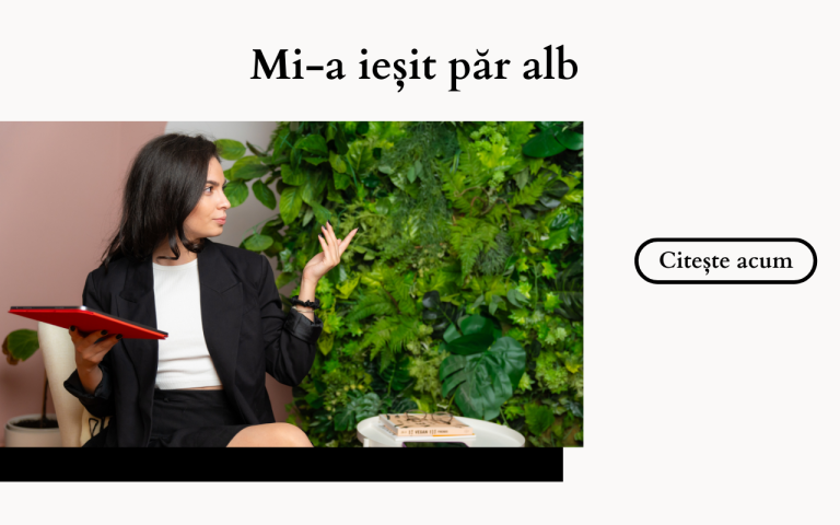 Read more about the article Mi-a ieșit păr alb de când încerc
